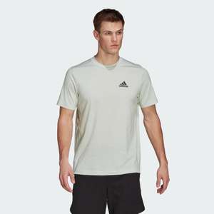 T-shirt de fitness Adidas pour Homme - Vert, Tailles S à 2XL