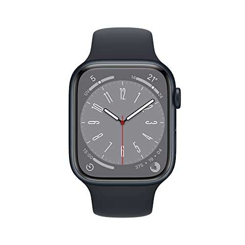 Montre connectée Apple Watch Series 8 GPS (2022) - 41 mm à 439€ et 45 mm à 479€ (Plusieurs coloris)