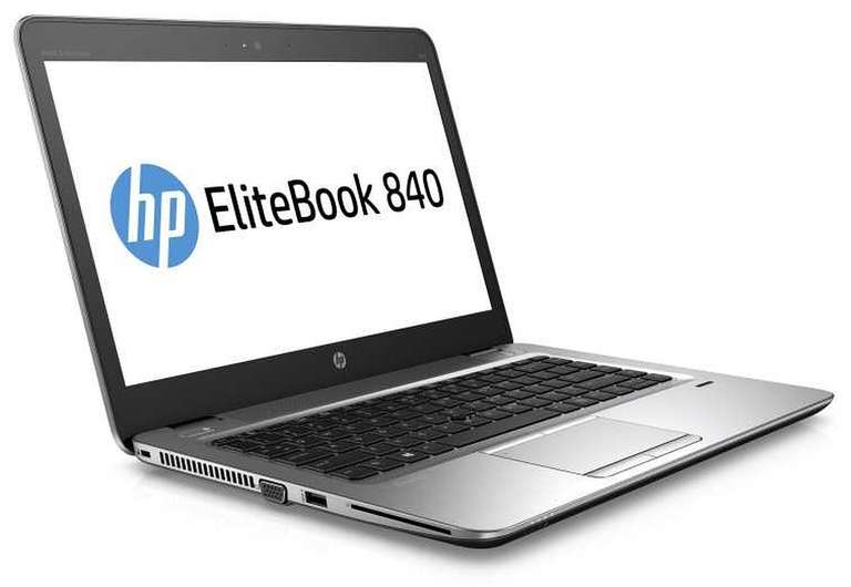 PC Portable 14" HP EliteBook 840 G3 - Full HD, i7-6600U, RAM 8 Go, SSD 256 Go, Windows 10 Pro (Reconditionné - Grade B)