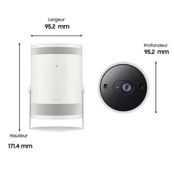 [CDAV] Mini Vidéoprojecteur portable Samsung The Freestyle - Smart TV (+ 29.99€ cagnottés) - Vendeur tiers
