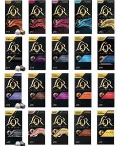 [Prime] 200 Capsules de Café Compatibles Nespresso L'Or Espresso – Coffret de 20 Variétés, Intensité 5 à 12, Lot de 20 x 10