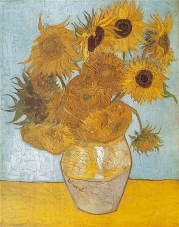 Puzzle Clementoni Les tournesols Van Gogh - 1000 pièces