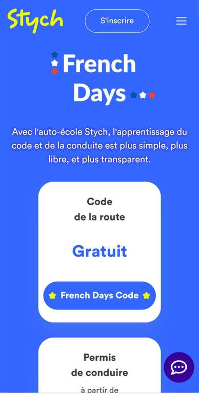 12 Mois d'entrainement au Code de la Route Gratuit (stych.fr)