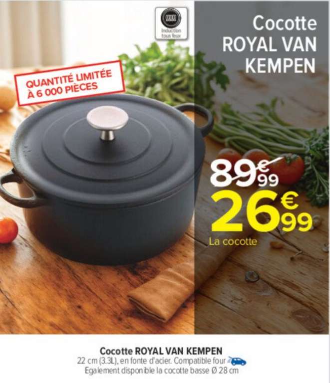 Cocotte en fonte : nos produits au meilleur prix | La Boutiq