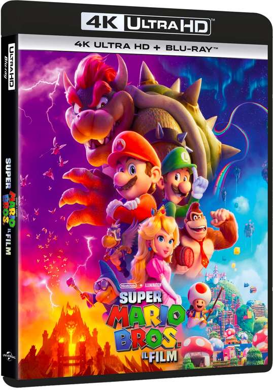 Blu-Ray 4K Super Mario Bros - Le Film (Sans VF ni VOSTFR)