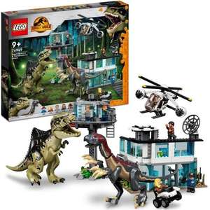 Jeu de construction Lego Jurassic World L’Attaque du Giganotosaurus et du Therizinosaurus 76949