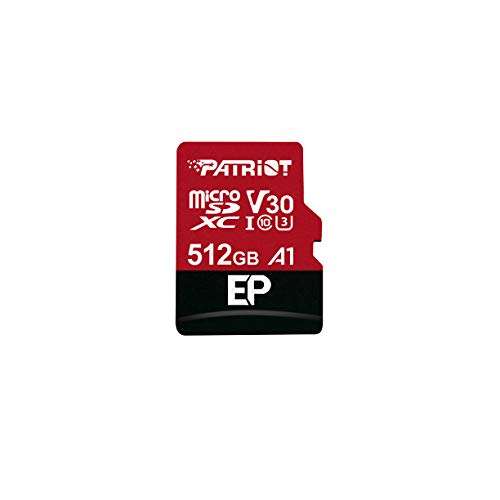 Carte mémoire microSDXC Patriot EP Series A1 V30 - 512 Go (vendeur tiers)