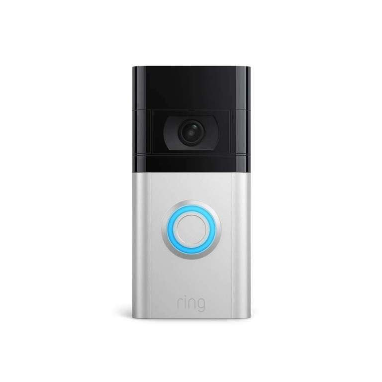 Sonnette connectée Ring Video Doorbell 4 - Vidéo HD 1080p, Détection de mouvements avancée