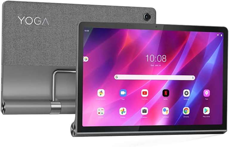 Tablette 11" Lenovo Yoga Tab 11 - 2K IPS 400nits, Helio G90T, RAM 8 Go, 256 Go, Dolby Vision, 7500 mAh, Android 11
