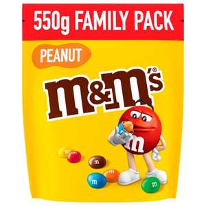 Sachet de 550g de M&M'S Family Pack - 550g (Via 1,49€ sur Carte Fidélité)