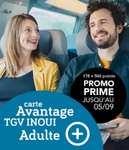 [Programme Grand Voyageur] Carte Avantage SNCF (Adulte, Jeune, et Senior) à 17€