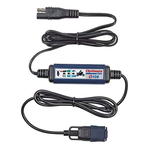 Chargeur USB pour moto Optimate TecMate USB O-108 - 3 300 mA