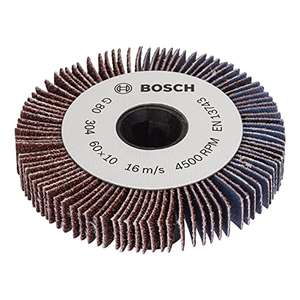 Rouleau à lamelles Bosch Home & Garden - Accessoire pour PRR 250 ES (grain 80, largeur 10mm)