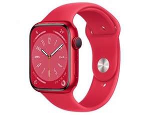 Montre connectée Apple Watch Series 8 (GPS) RED - Boîtier en aluminium 45 mm, Bracelet sport