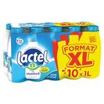 Lait demi-écrémé Lactel - 10x1L, DLC au 24/09/23 (Via 3,37€ sur Carte Fidélité) - Pierry (51)