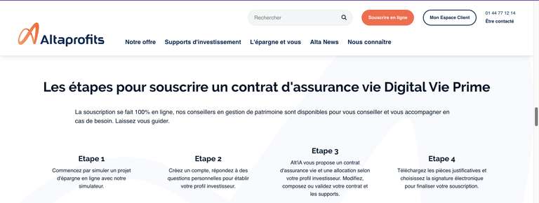 300€ offerts pour une 1ère adhésion Assurance Vie Altaprofits avec versement initial de 5000€ minimum (Altaprofits.com)