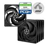 Lot de 5 ventilateurs PC Arctic P12 PWM PST Value Pack + Deezer Premium gratuit pendant 4 mois