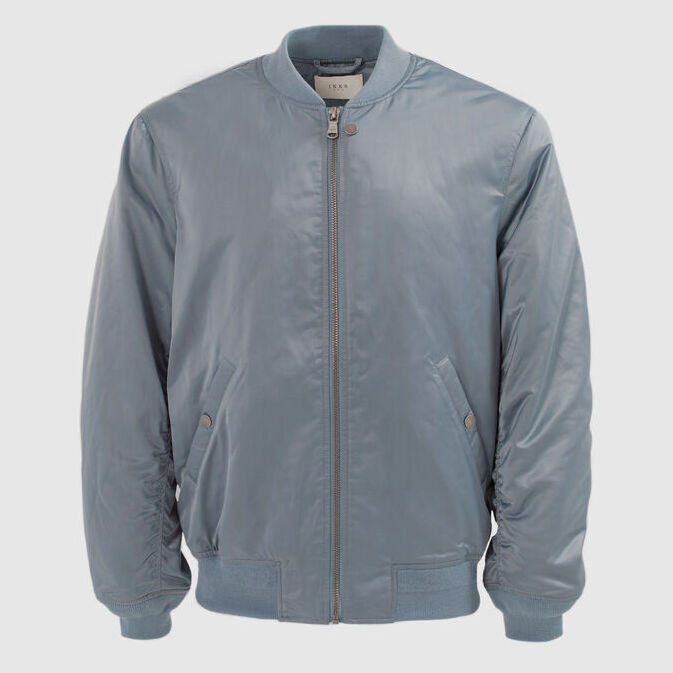 Bomber Light Blue Ikks - en Nylon Satiné