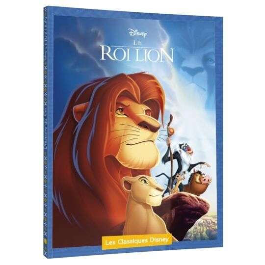 Sélection de livres Les Classiques Disney - Ex: Livre Disney Le Roi Lion (Via retrait magasin)