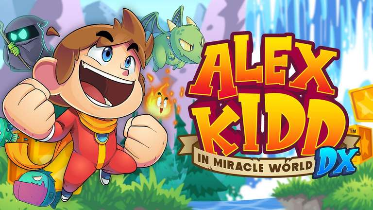 Jeu Alex Kidd in Miracle World DX sur PC (Dématérialisé - Steam)