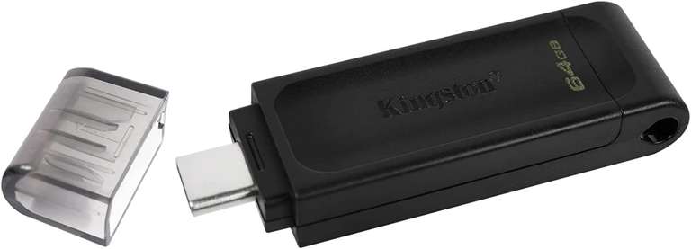 Clé USB-C 3.0 Kingston DataTraveler 70 - 64 Go