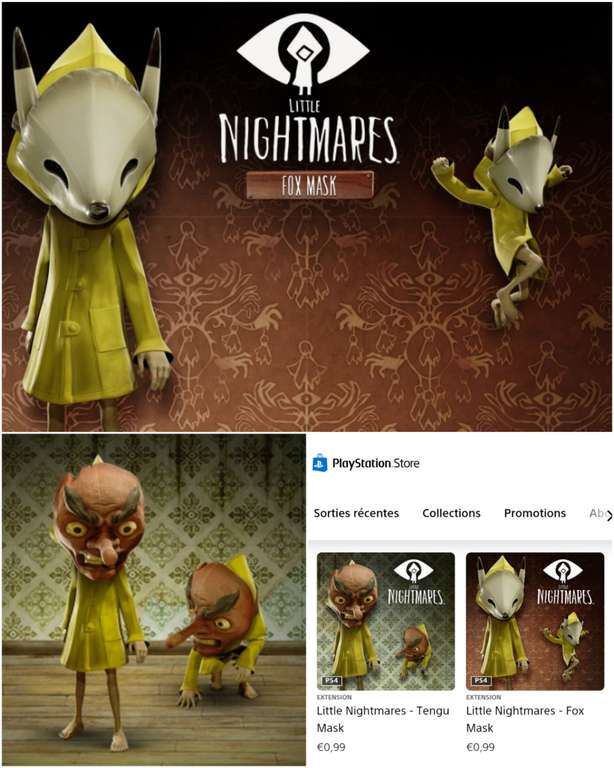 Little Nightmares - Tengu Mask for Nintendo Switch - Nintendo Official Site