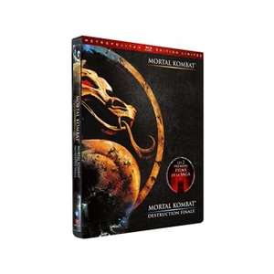 Coffret Blu-ray Mortal Kombat 2 films - Edition Limitée Steelbook