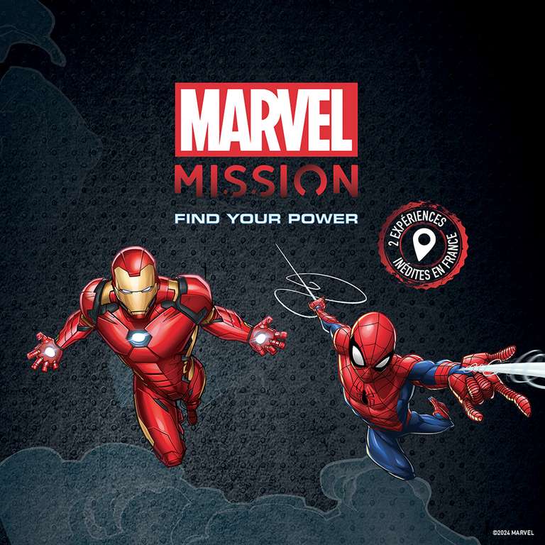 Jeux d'évasion Mission Marvel gratuits du 24 avril au 2 mai (dès 4 ans / sur réservation) - CC Englos les Géants, Haubourdin (59)