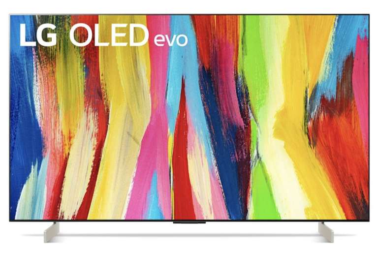 TV 55" LG OLED55C2 2022 - OLED, 4K UHD, 100Hz, Dolby Atmos (+130€ en carte cadeau pour les adhérents avec le code FRENCH)