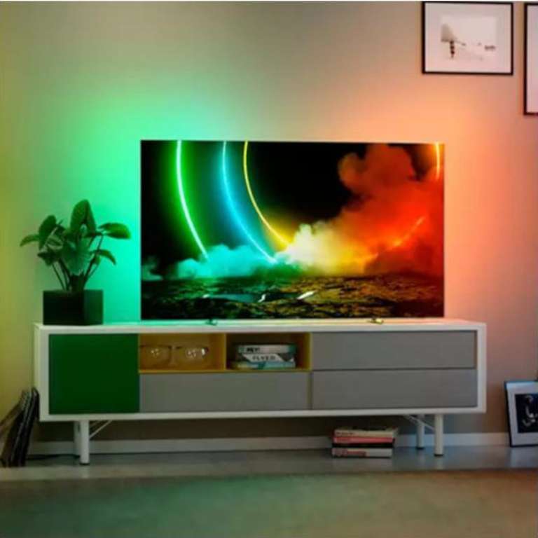 TV 48" Philips 48OLED707 - 4K UHD, Dolby Vision, Dolby Atmos, HDMI 2.1, Smart TV, Ambilight 3 Côtés