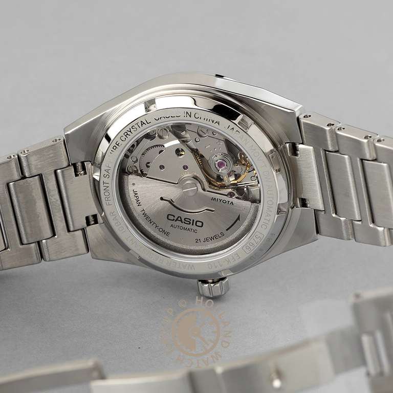 Montre Automatique Casio Edifice Classic 10ATM, Verre Saphir, 38mm — free download