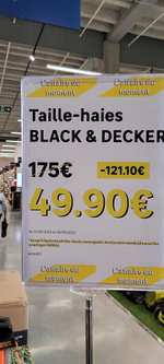 Taille-haie sur batterie Black + Decker Bdht185l1 (18 V, L.50 cm) - Saint-Etienne (42)