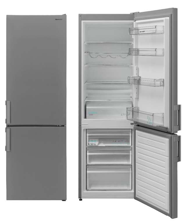 Réfrigérateur Congélateur en bas Sharp SJ-BB04NTXSF - Volume total 268 L