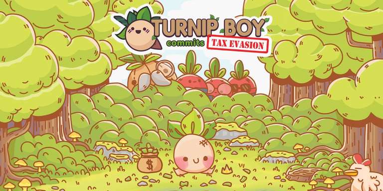 Turnip Boy Commits Tax Evasion sur Nintendo Switch (Dématérialisé)