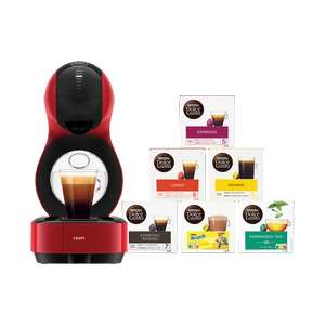 Machine à café automatique Krups Nescafe Dolce Gusto Lumio + 6 boîtes de cafés