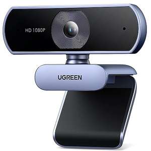 Webcam UGREEN - 1080P, 30 FPS, Rotation 360° (Vendeur tiers, via coupon)