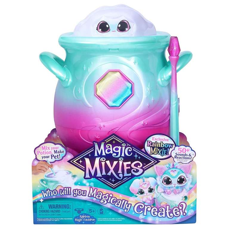 Jouet enfant Magic Mixies : Chaudron magique avec brume et peluche interactive (Via 47.94€ sur la carte fidélité)