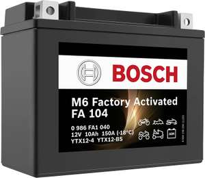 Batterie de moto Bosch YTX12-BS - 10 Ah, AGM