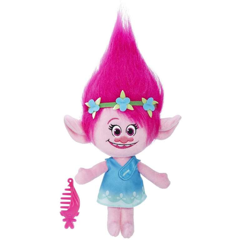 Peluche parlante Hasbro Poppy Trolls - 43 cm