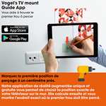 Support mural Vogel’s pour TV de 40" à 100" (102-254cm) - Poids Max. 80kg & VESA 600x400 (vendeur tiers)