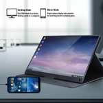 Ecran portable 15.6" Zeuslap P15A - FHD, IPS, HDR, USB-C Thunderbolt + PD, Mini-HDMI (60 Hz à 99.47€ & 144 Hz à 119.86€) - Entrepôt EU