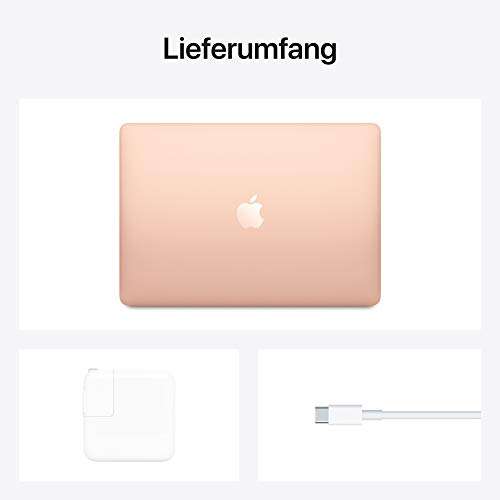 PC Portable 13,3" Apple MacBook Air M1 - M1, 8 Go de Ram, 256 Go, Or (QWERTZ)
