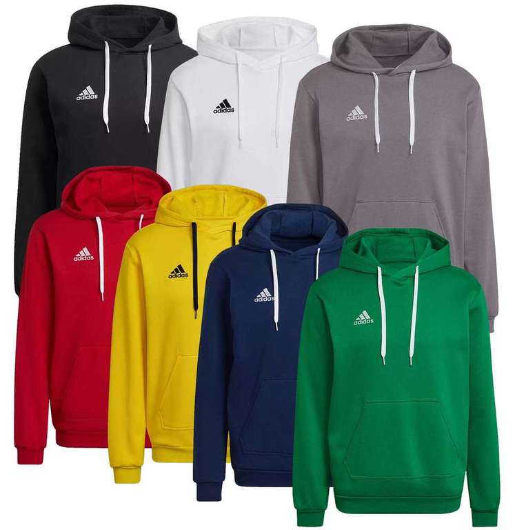 Sweat à capuche Adidas Entrada 22 Homme - Plusieurs couleurs (du XS au 3XL)