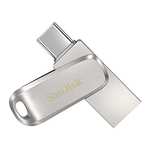 Clé USB 3.1 SanDisk Ultra Luxe - 1 To, double connectique USB-A & Type-C