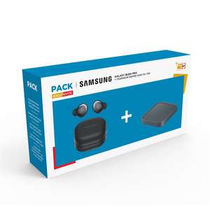 Pack Ecouteurs sans fil Samsung Galaxy Buds Pro + Chargeur sans fil 15W Samsung (via ODR 30€)