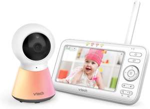 Babyphone VTECH 720p - Écran 5'', Veilleuse et Berceuses (via coupon)