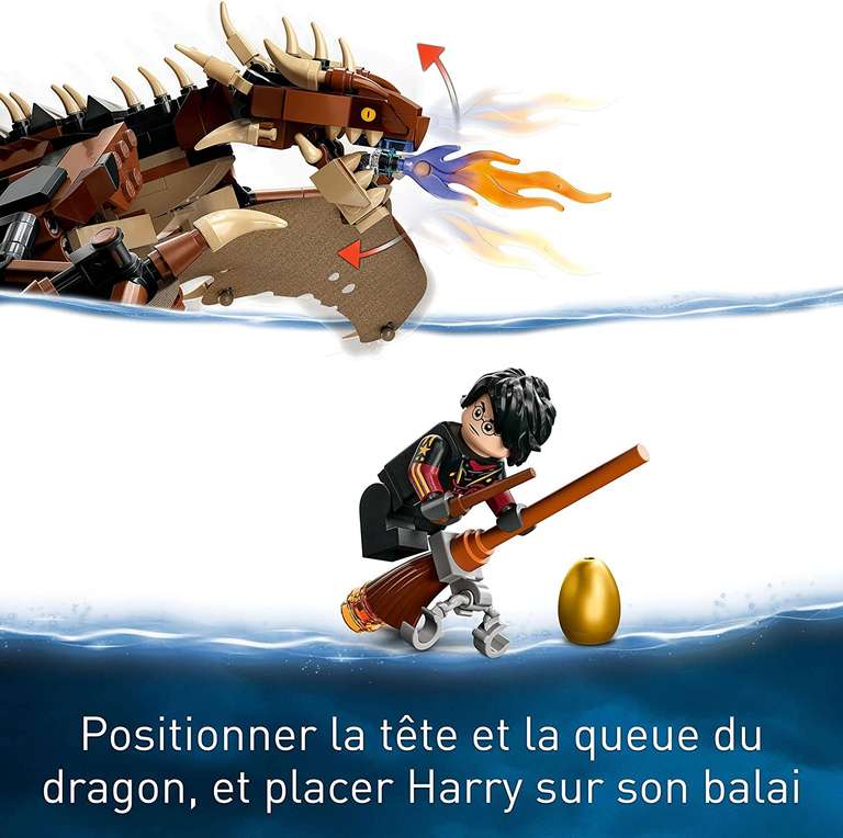 Jeu de construction Lego Harry Potter (76406) - Le Magyar à Pointes (Sélection de magasins)