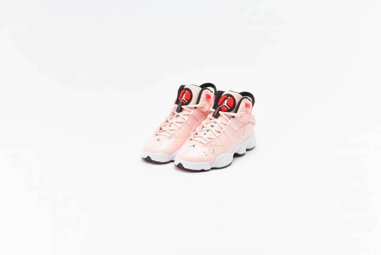 Baskets Nike Jordan 6 Rings Atmosphere / Infrared 23 Black/ White ou Concord- tailles 35,5 au 39