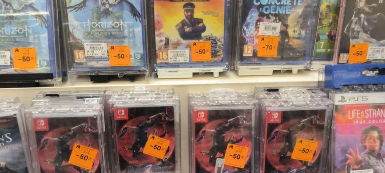 Séléction de jeux-vidéos en promo - Ex : Bayonetta 3 à 24.99€, Dragon Ball Breakers à 14.99€... Auchan Bordeaux Lac (33)