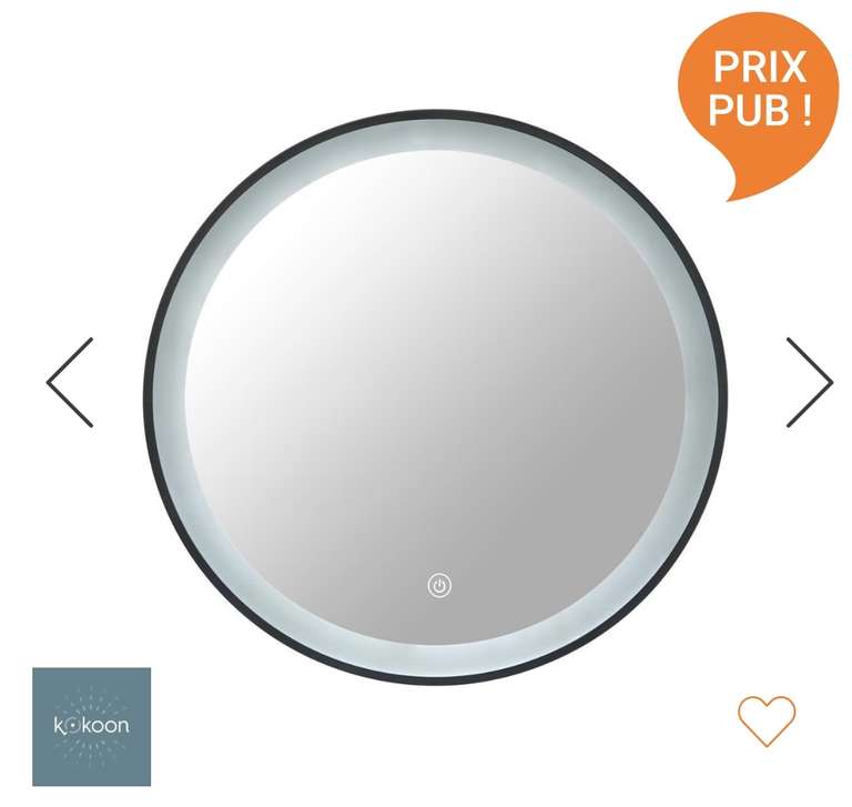 Miroir LED K.KOON - ø60 cm (Magasins Participants - Commande minimum de 25€)